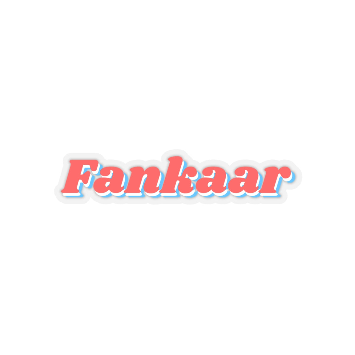 Fankaar Logo Stickers